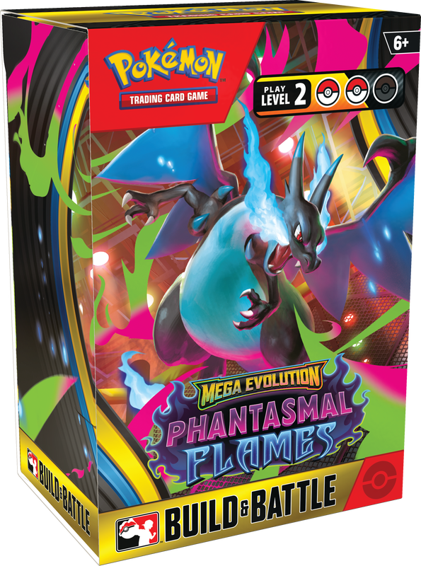 Pokemon ME02 Phantasmal Flames Build & Battle Box (Pre-Order)