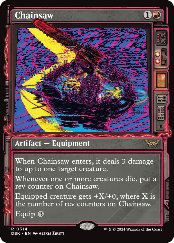 Chainsaw (Showcase) [DSK - 314] - Cartes Sportives Rive Sud