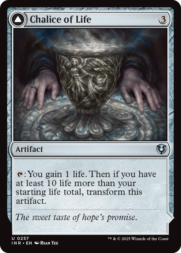 Chalice of Life [INR - 257] - Cartes Sportives Rive Sud