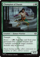 Champion of Dusan - Cartes Sportives Rive Sud