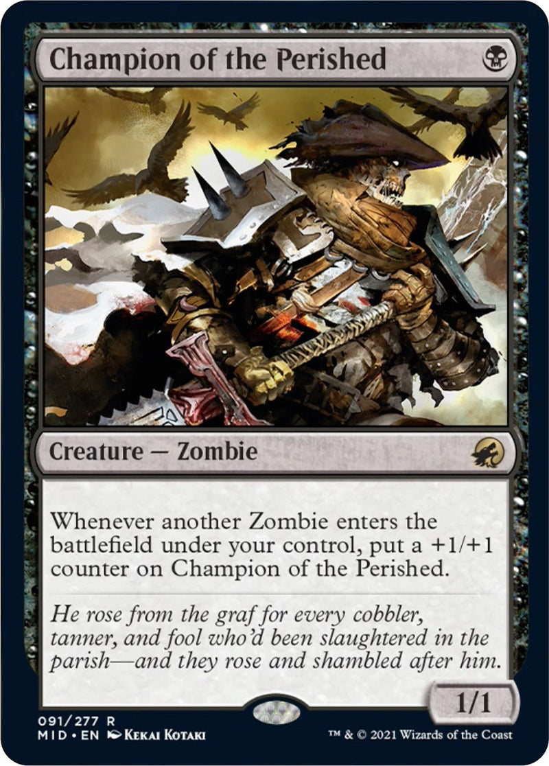 Champion of the Perished [MID - 91] - Cartes Sportives Rive Sud