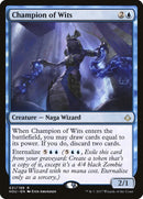 Champion of Wits [HOU - 31] - Cartes Sportives Rive Sud