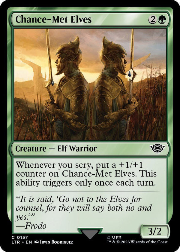 Chance - Met Elves [LTR - 157] - Cartes Sportives Rive Sud
