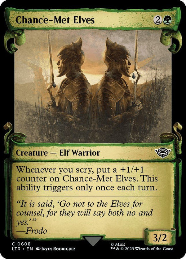 Chance - Met Elves (Showcase Scrolls) [LTR - 608] - Cartes Sportives Rive Sud