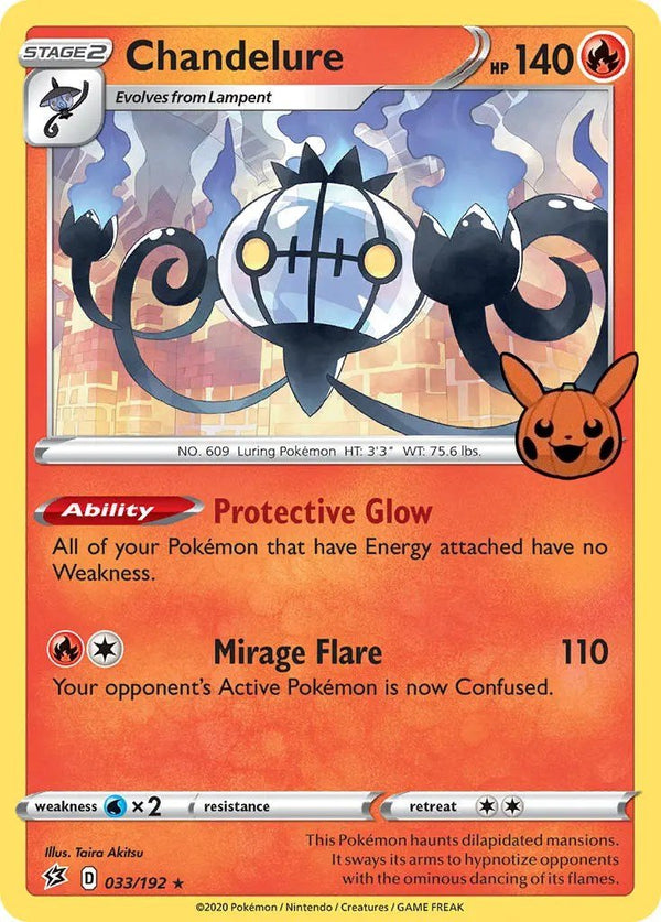 Chandelure [TTBB - 033/192] - Cartes Sportives Rive Sud