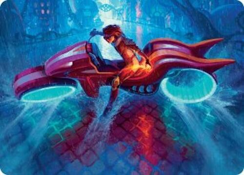 Chandra, Spark Hunter Art Card [AADFT - 20] - Cartes Sportives Rive Sud