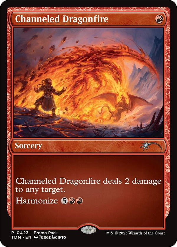 Channeled Dragonfire [PPTDM - 423] - Cartes Sportives Rive Sud