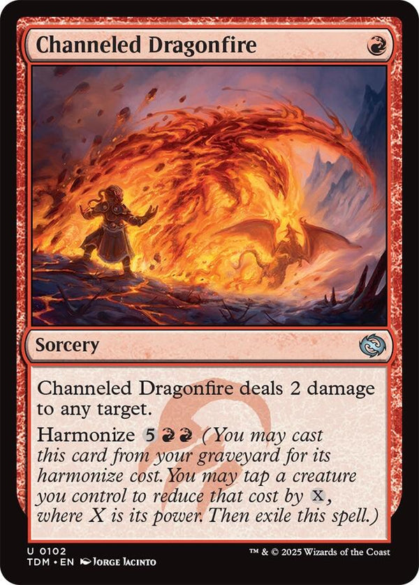 Channeled Dragonfire [TDM - 102] - Cartes Sportives Rive Sud