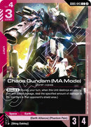 Chaos Gundam (MA Mode) [GD05] - Cartes Sportives Rive Sud