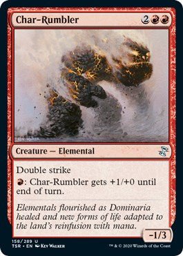 Char - Rumbler [TSR - 158] - Cartes Sportives Rive Sud