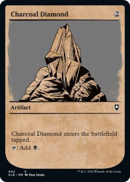 Charcoal Diamond (Showcase) [CLB - 442] - Cartes Sportives Rive Sud