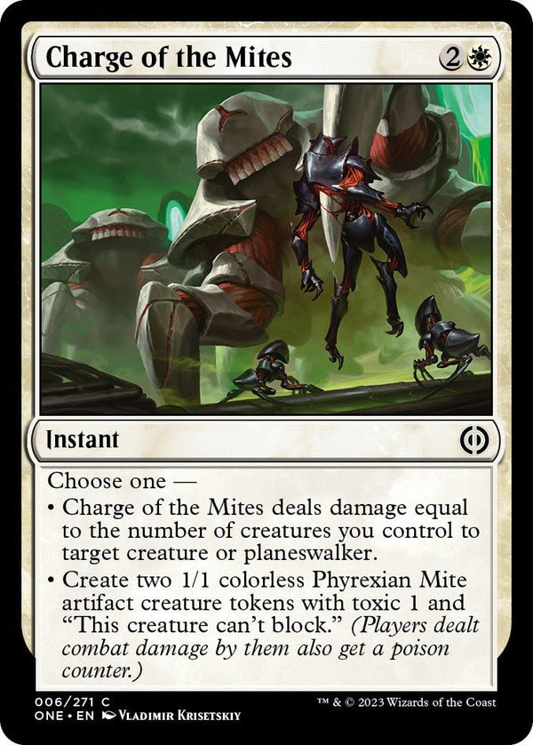 Charge of the Mites [ONE - 6] - Cartes Sportives Rive Sud