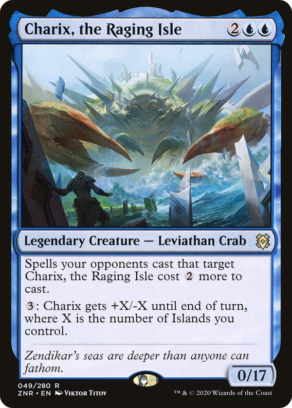 Charix, the Raging Isle [ZNR - 49] - Cartes Sportives Rive Sud