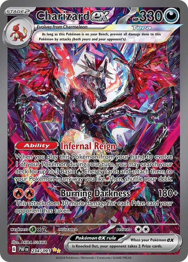 Charizard ex - 234/091 [PAF - 234/091] - Cartes Sportives Rive Sud