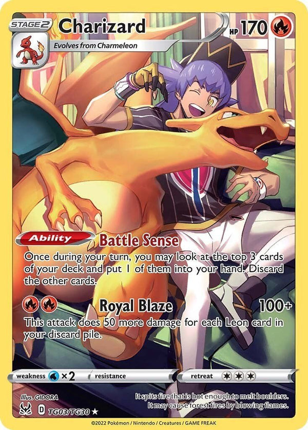 Charizard [SWSH11: TG - TG03/TG30] - Cartes Sportives Rive Sud