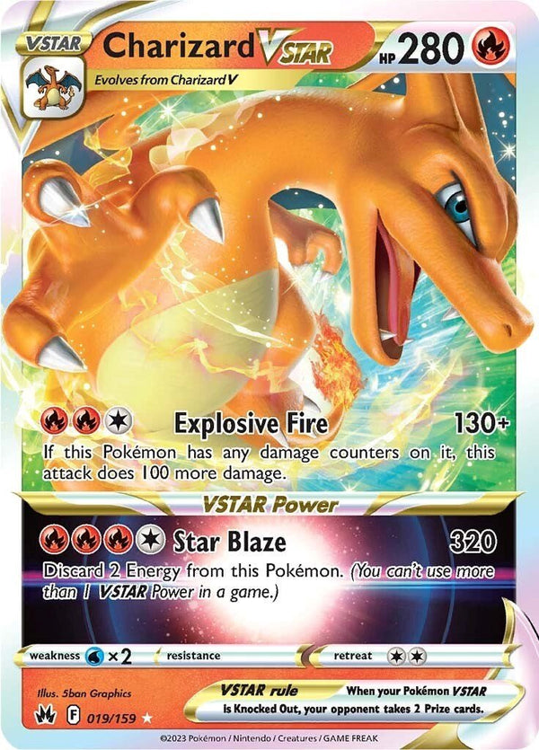 Charizard VSTAR [CRZ - 019/159] - Cartes Sportives Rive Sud