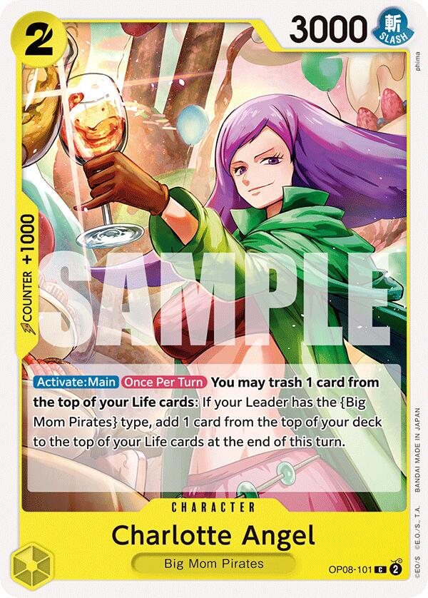 Charlotte Angel [OP08 - OP08 - 101] - Cartes Sportives Rive Sud
