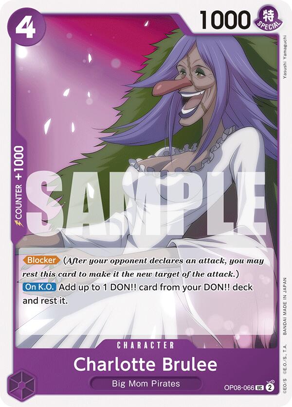 Charlotte Brulee [OP08 - OP08 - 066] - Cartes Sportives Rive Sud