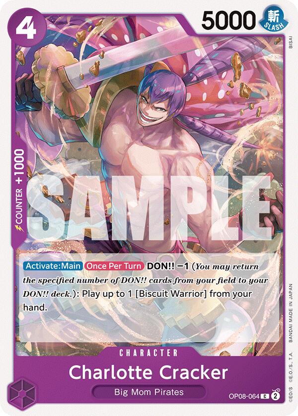 Charlotte Cracker [OP08 - OP08 - 064] - Cartes Sportives Rive Sud