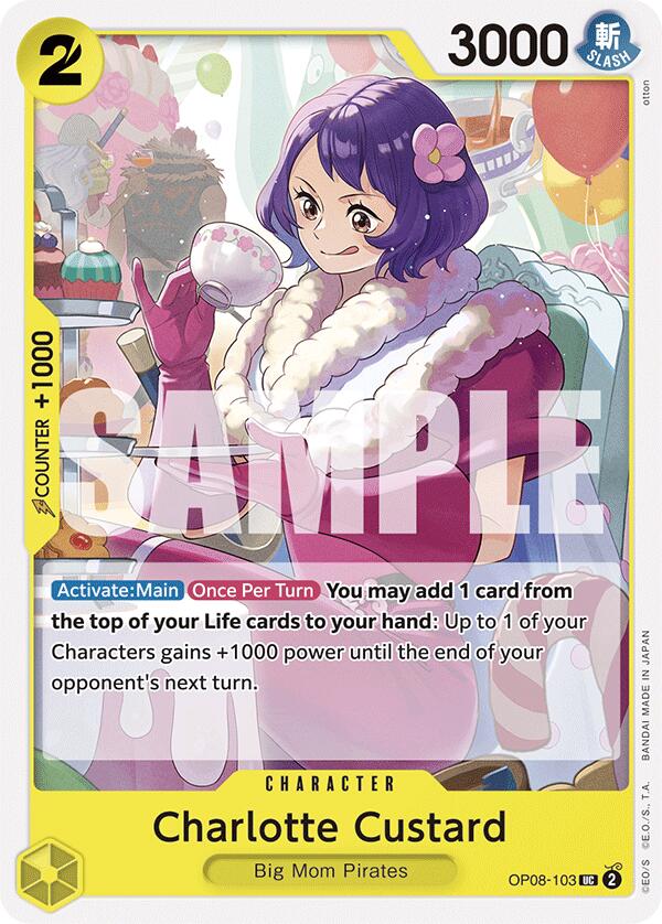 Charlotte Custard [OP08 - OP08 - 103] - Cartes Sportives Rive Sud