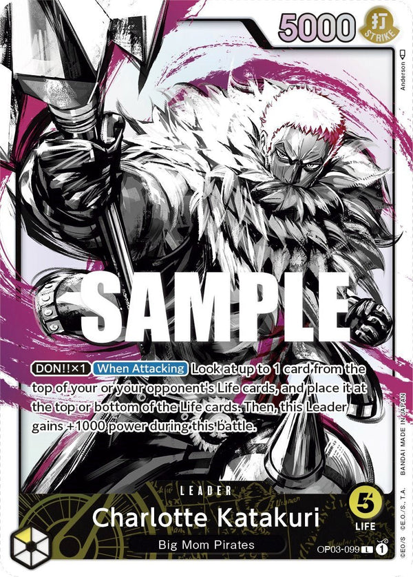 Charlotte Katakuri (099) (Alternate Art) [OP03 - OP03 - 099] - Cartes Sportives Rive Sud