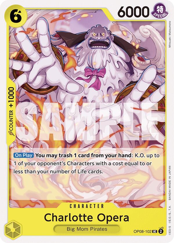 Charlotte Opera [OP08 - OP08 - 102] - Cartes Sportives Rive Sud