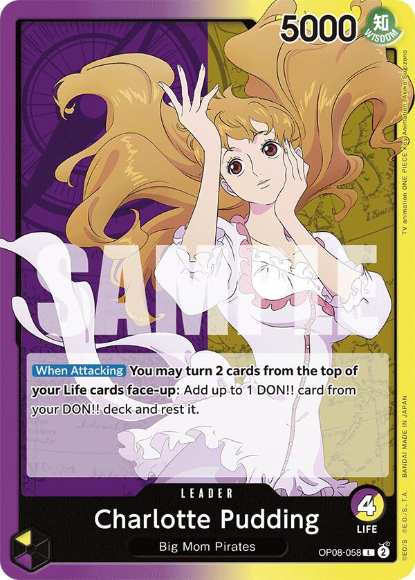 Charlotte Pudding (058) [OP08 - OP08 - 058] - Cartes Sportives Rive Sud