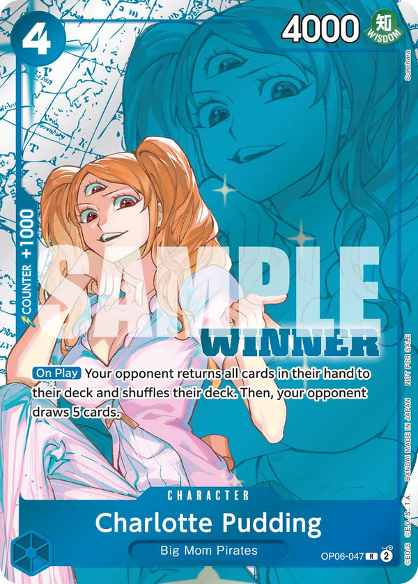Charlotte Pudding (Winner Pack 2025 Vol. 1) [OP - PR - OP06 - 047] - Cartes Sportives Rive Sud