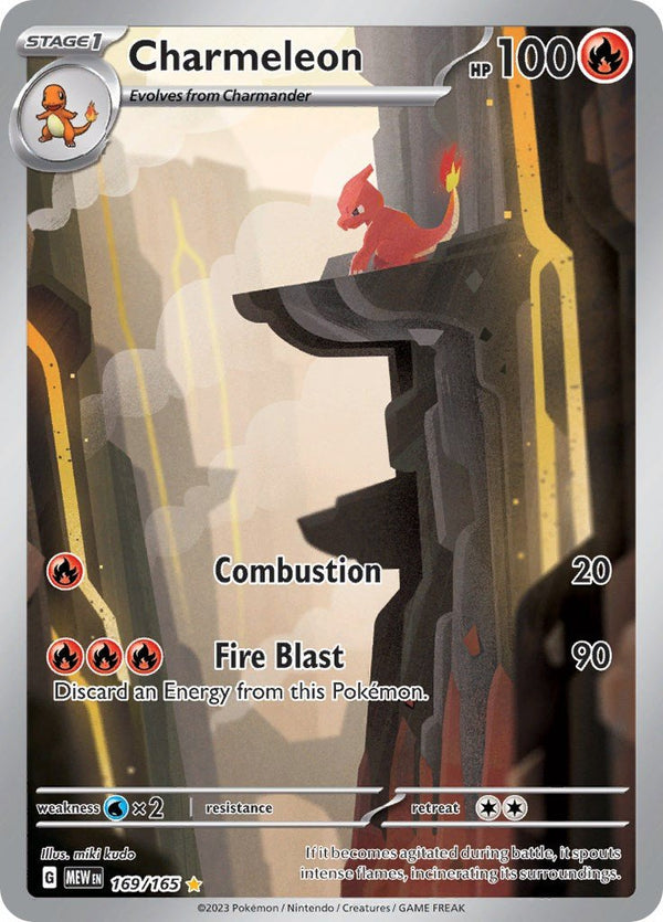 Charmeleon - 169/165 [MEW - 169/165] - Cartes Sportives Rive Sud