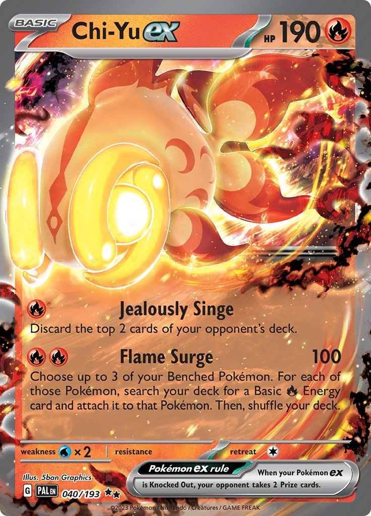 Chi - Yu ex - 040/193 [PAL - 040/193] - Cartes Sportives Rive Sud