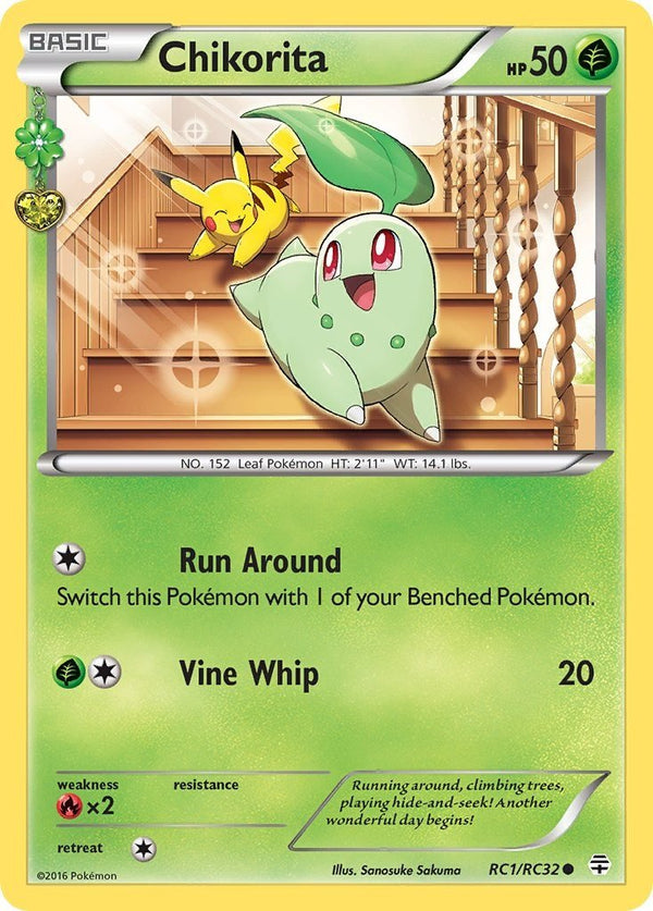 Chikorita [GEN - RC1/RC32] - Cartes Sportives Rive Sud
