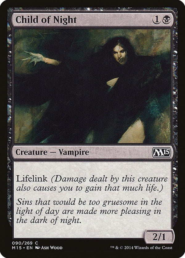 Child of Night [M15 - 90] - Cartes Sportives Rive Sud