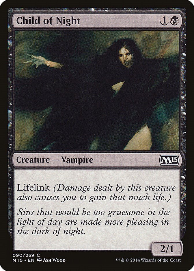Child of Night [M15 - 90] - Cartes Sportives Rive Sud