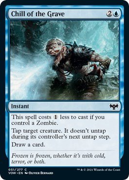 Chill of the Grave [VOW - 51] - Cartes Sportives Rive Sud