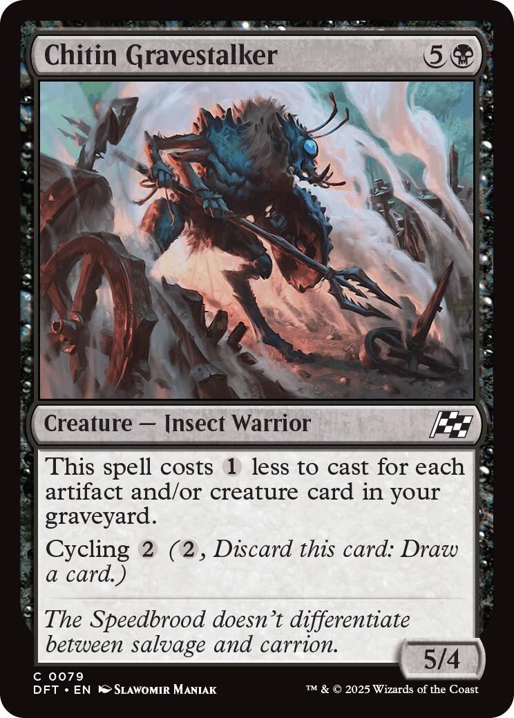 Chitin Gravestalker [DFT - 79] - Cartes Sportives Rive Sud