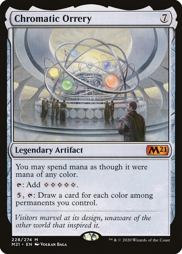 Chromatic Orrery [M21 - 228] - Cartes Sportives Rive Sud