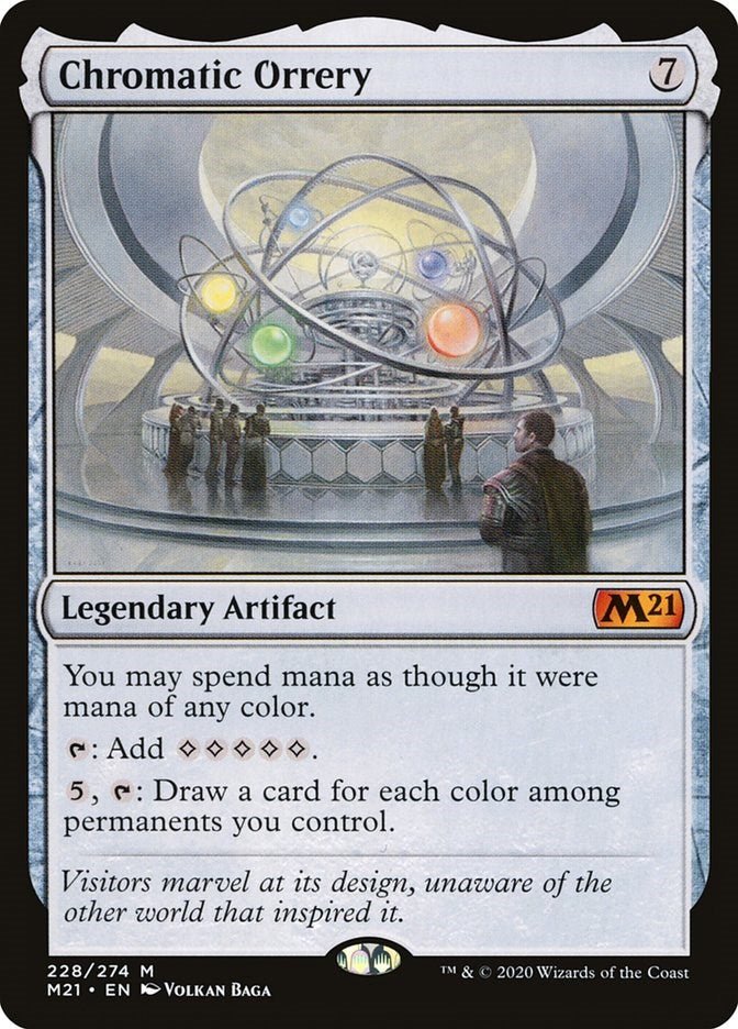 Chromatic Orrery [M21 - 228] - Cartes Sportives Rive Sud