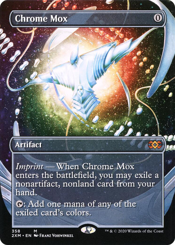 Chrome Mox (Borderless) [2XM - 358] - Cartes Sportives Rive Sud