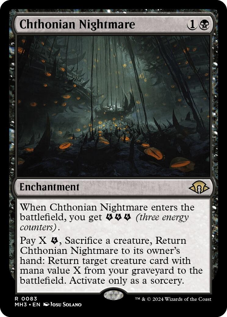 Chthonian Nightmare [MH3 - 83] - Cartes Sportives Rive Sud