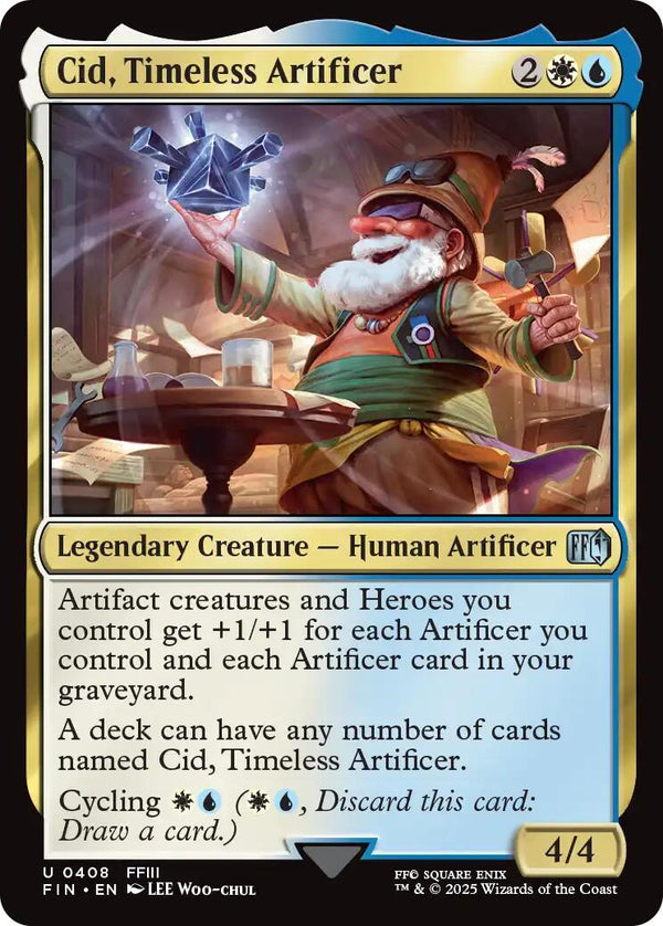 Cid, Timeless Artificer (0408) [FIN - 408] - Cartes Sportives Rive Sud