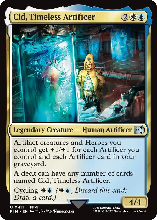 Cid, Timeless Artificer (0411) [FIN - 411] - Cartes Sportives Rive Sud