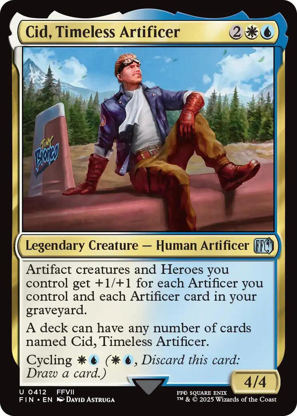 Cid, Timeless Artificer (0412) [FIN - 412] - Cartes Sportives Rive Sud