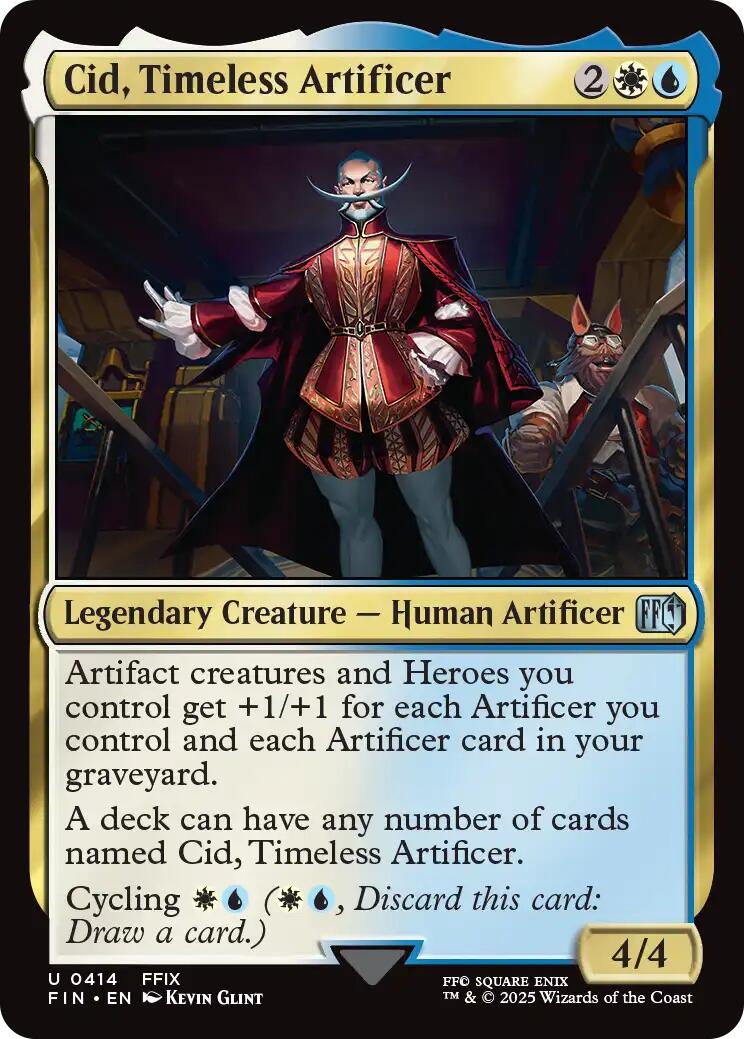 Cid, Timeless Artificer (0414) [FIN - 414] - Cartes Sportives Rive Sud