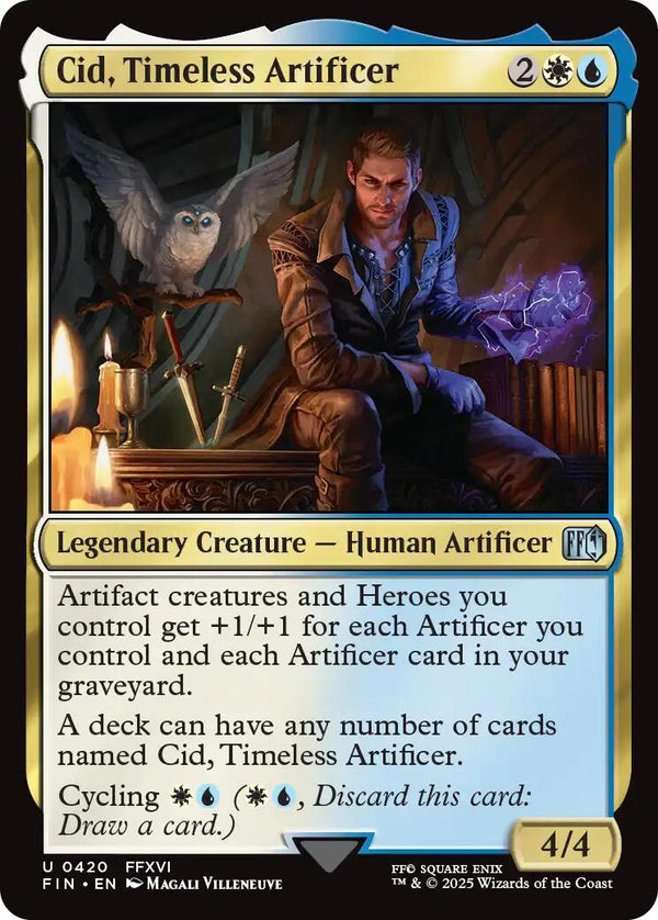 Cid, Timeless Artificer (0420) [FIN - 420] - Cartes Sportives Rive Sud