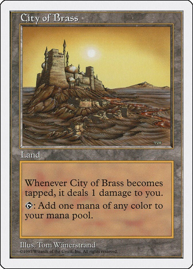 City of Brass [5ED - 413] - Cartes Sportives Rive Sud