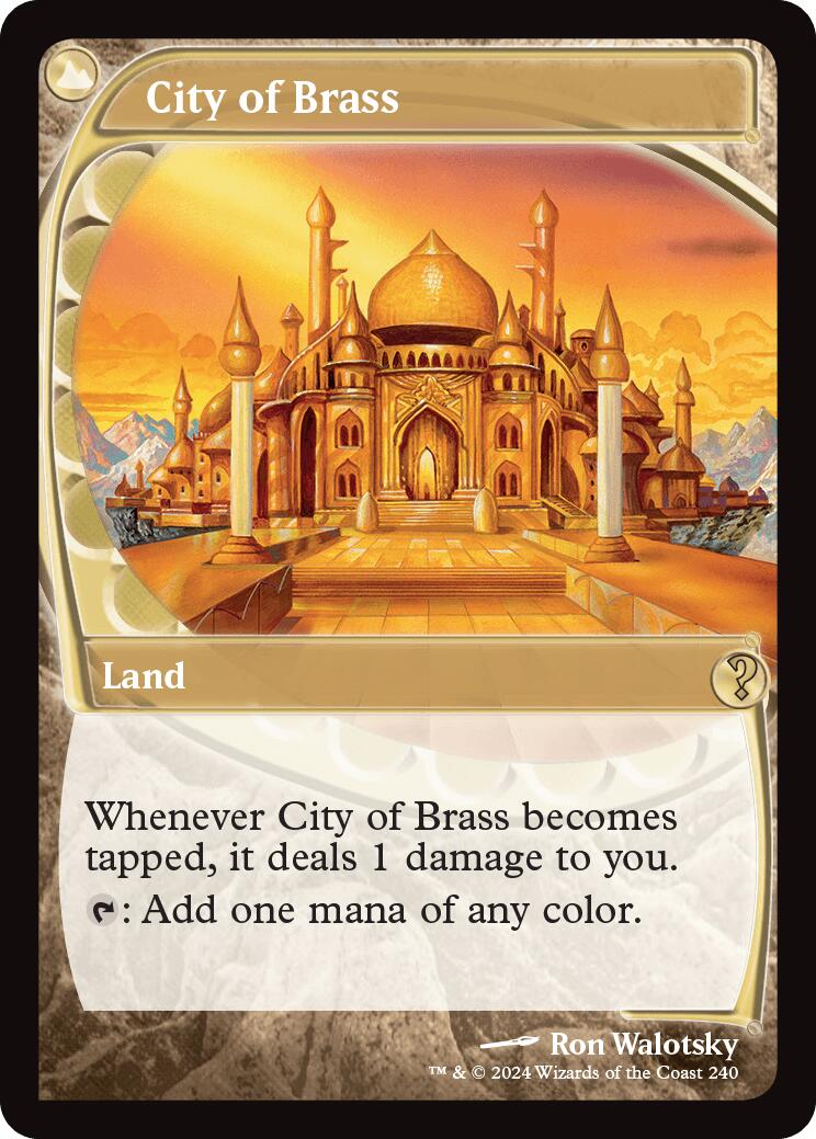 City of Brass (Future Sight) [MB2 - 240] - Cartes Sportives Rive Sud