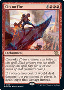 City on Fire [MOM - 135] - Cartes Sportives Rive Sud