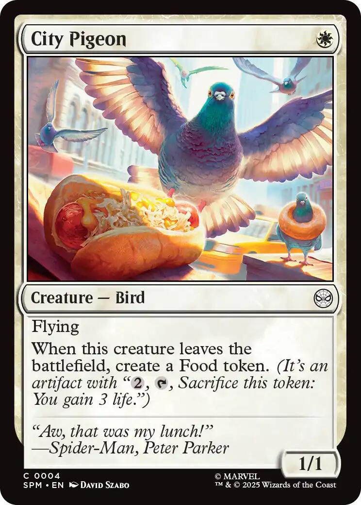 City Pigeon [SPM - 4] - Cartes Sportives Rive Sud