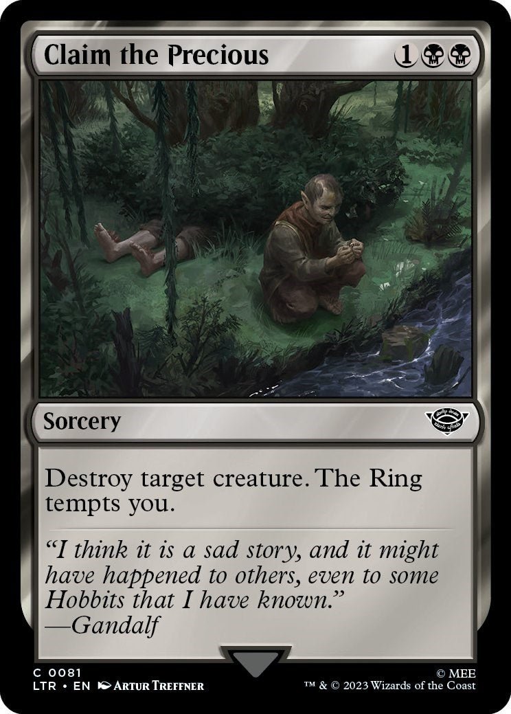 Claim the Precious [LTR - 81] - Cartes Sportives Rive Sud