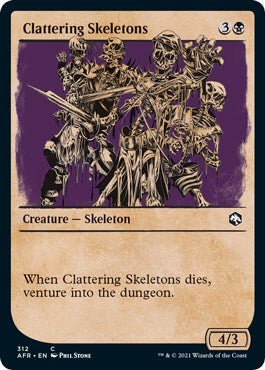 Clattering Skeletons (Showcase) [AFR - 312] - Cartes Sportives Rive Sud